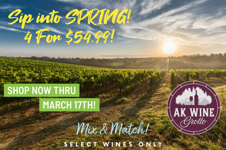 SIP into Spring PROMO AK Wine Grotto